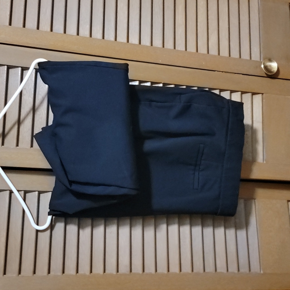 Ashley Stewart Size 28 Black Pull On Pointe Pants